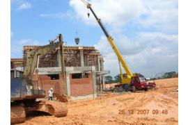 Putra Heights Interchange and Toll Plaza Project Status ( Building Works -1)